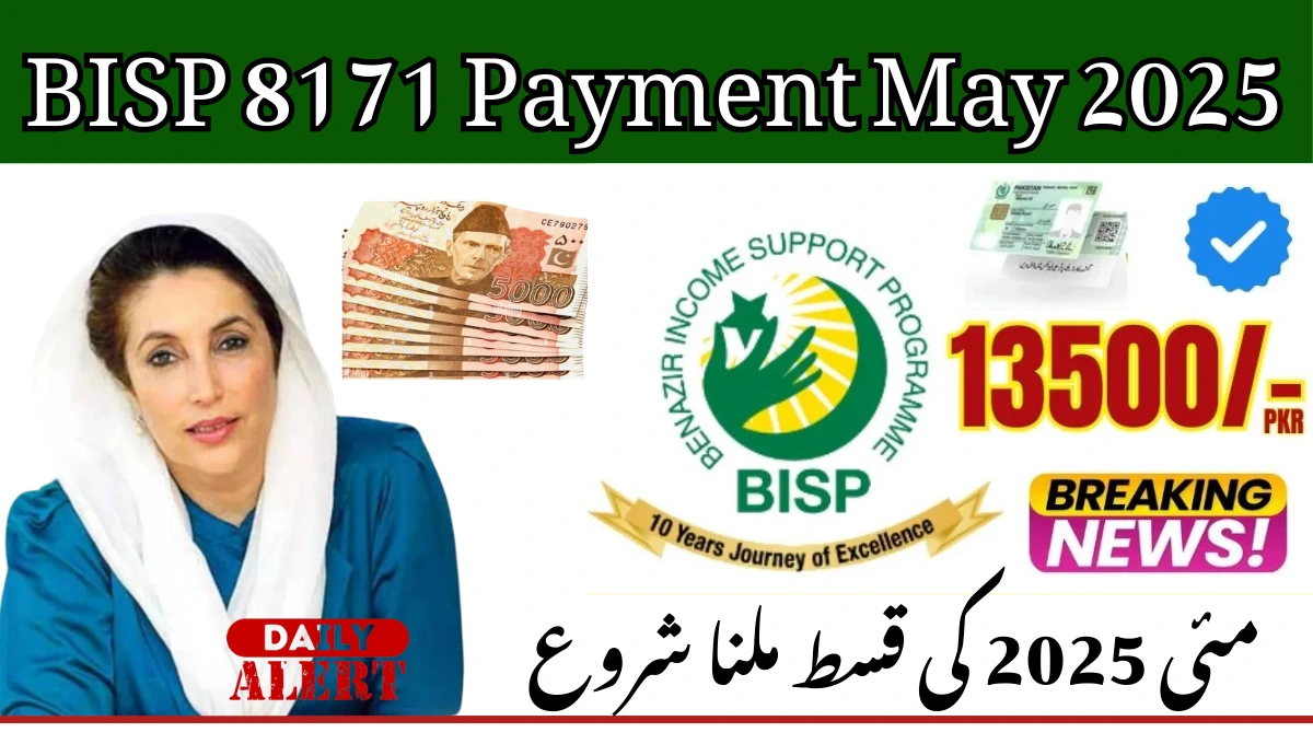 BISP 8171 Payment May 2025
